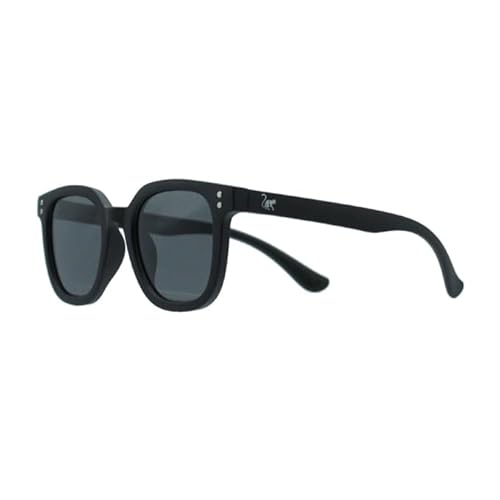 SURF MONKEY POLARISIERTE Sonnenbrille Junge/Mädchen | UV400-Schutz 100% UVA- und UVB-Strahlen sicher | BPA-frei | 3 – 12 Jahre (Schwarz) von Surf Monkey