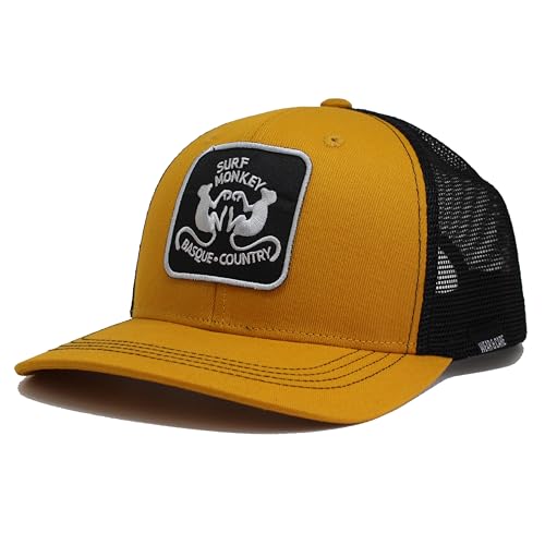 Surf Monkey Recycelte Trucker-Kappe, Einheitsgröße, 6P-Design, Senf, One size Surf Monkey Recycelte Trucker-Kappe, Einheitsgröße, 6P-Design, Senf, One size von Surf Monkey