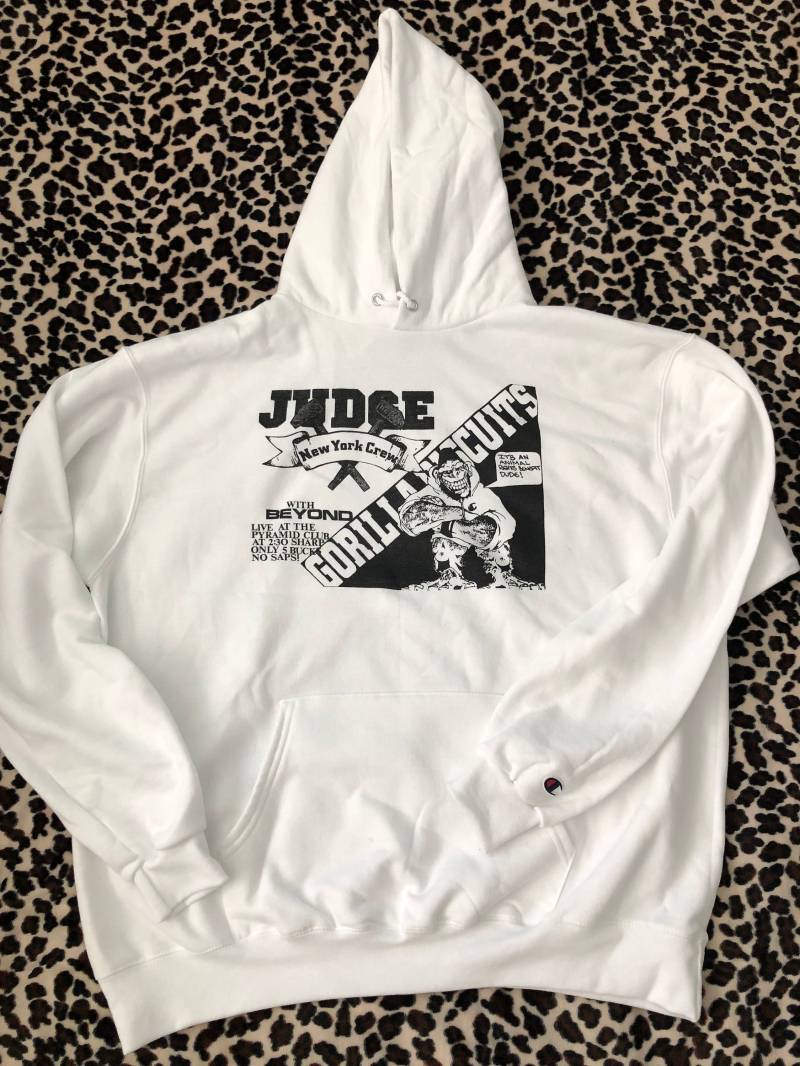 Judge/Gorilla Kekse Vintage Flyer Pullover Hoodie von SurfandDestroy
