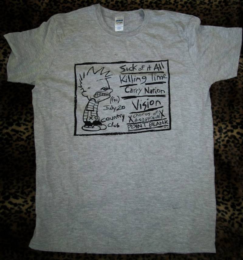 Sick Of It All, Carry Nation, Vintage Flyer T-Shirt Sick Of It All, Carry Nation, Vintage Flyer T-Shirt von SurfandDestroy