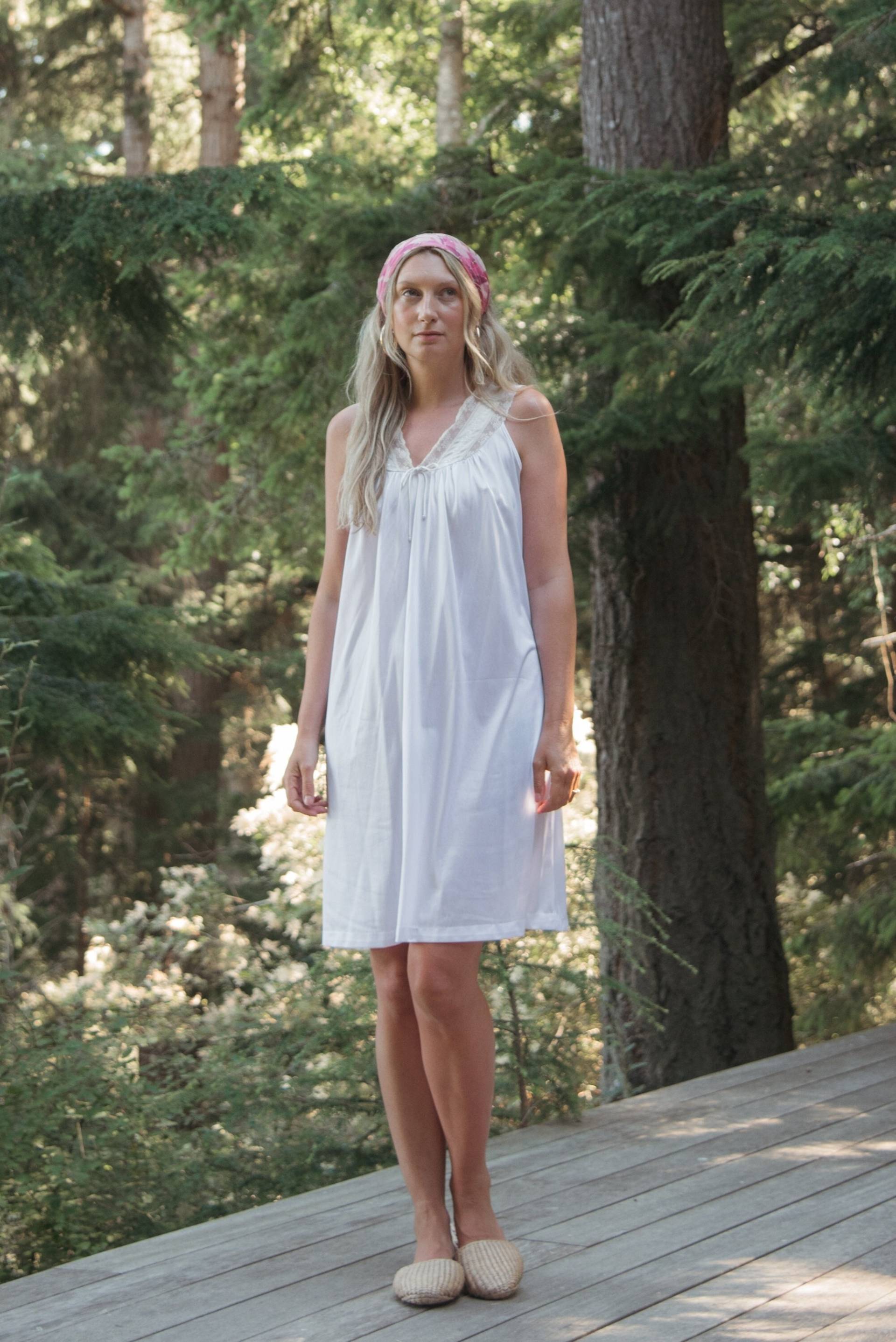 1960Er Jahre Besticktes Nachthemd | Vintage Spitzen Kleid Schiere Dessous Nachtkleid von SurfandtheCity