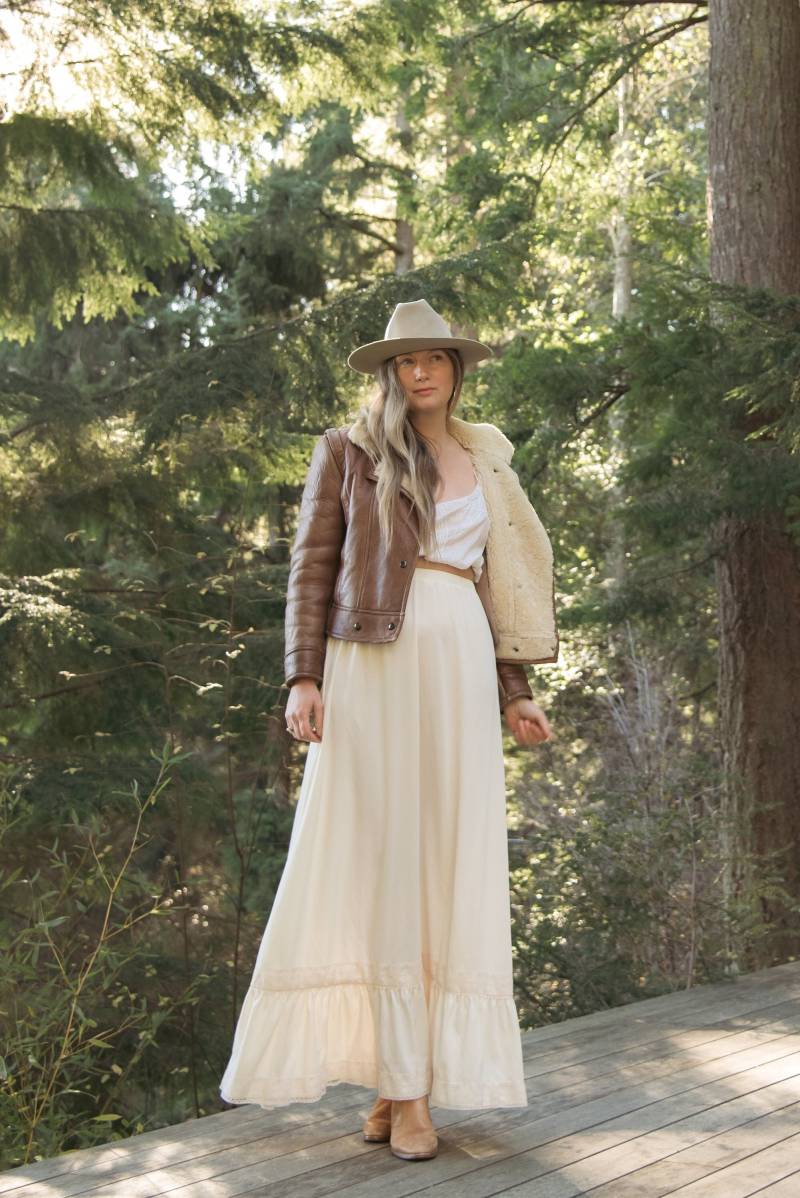 Vintage Ardney Lamb Wildleder Schaffell Bomberjacke, 60Er 70Er Jahre Leder Aviator Fliegerjacke von SurfandtheCity