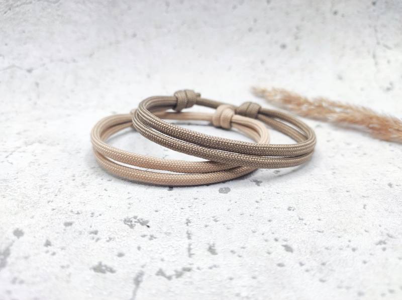 Surfbalance Partnerarmbänder 2Er Set, Paracord, Minimalistisch, Segeltau, Geschenk, Freundschaftsarmband Surfbalance Partnerarmbänder 2Er Set, Paracord, Minimalistisch, Segeltau, Geschenk, Freundschaftsarmband von Surfbalance