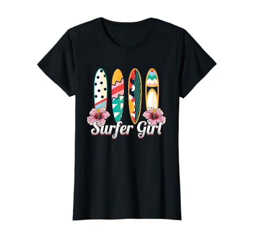 Surfer Girl | Surfboard Surfen | Surf Surfer T-Shirt von Surfer Girl Surfboard Surfing Surf Surfer Gift