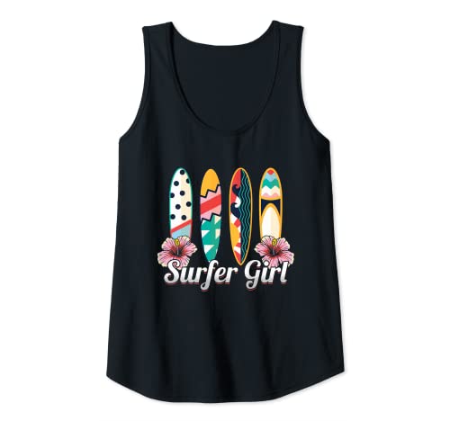 Damen Surfer Girl | Surfboard Surfen | Surf Surfer Tank Top Damen Surfer Girl | Surfboard Surfen | Surf Surfer Tank Top von Surfer Girl Surfboard Surfing Surf Surfer Gift