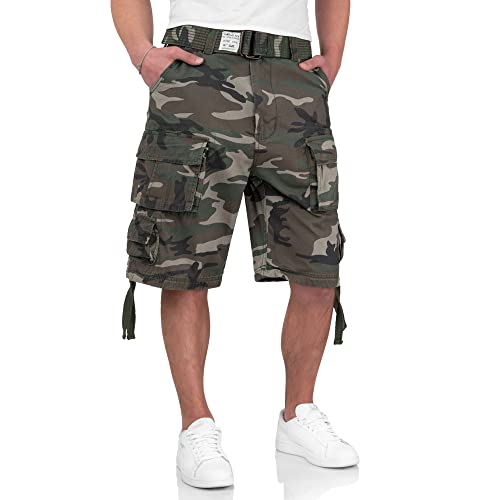 Surplus Division Herren Cargo Shorts, woodland, M von Surplus Raw Vintage