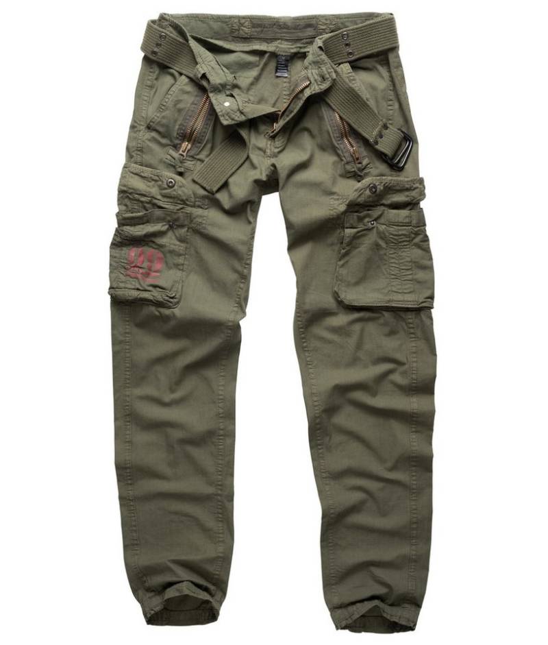 Surplus Raw Vintage Cargohose ROYAL TRAVELER SLIMMY Cargohose Trousers royalgreen von Surplus Raw Vintage