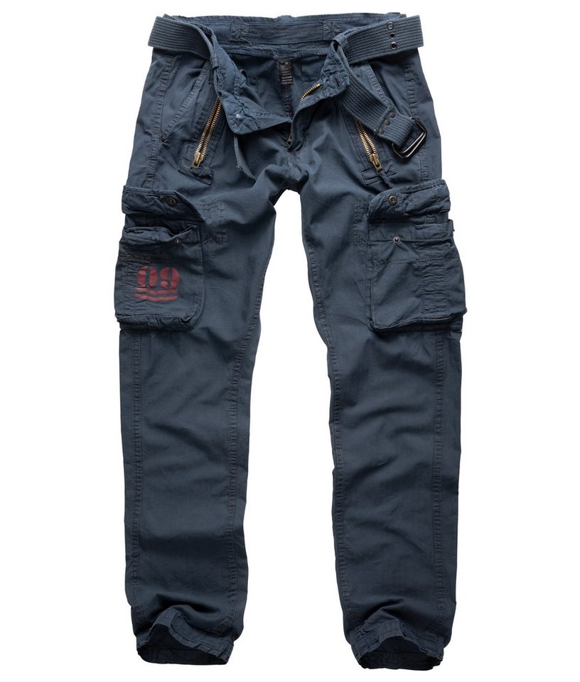 Surplus Raw Vintage Cargohose ROYAL TRAVELER SLIMMY Cargohose Trousers royalblue Surplus Raw Vintage Cargohose ROYAL TRAVELER SLIMMY Cargohose Trousers royalblue von Surplus Raw Vintage