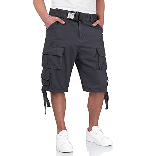 Surplus Raw Vintage Division Herren Cargo Shorts, anthrazit, 4XL von Surplus Raw Vintage