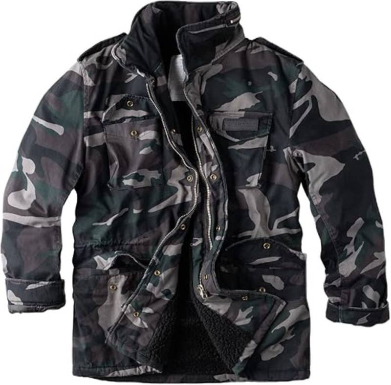 Surplus Raw Vintage Fieldjacket Paratrooper Jacke M65 Herren-Feldjacke von Surplus Raw Vintage