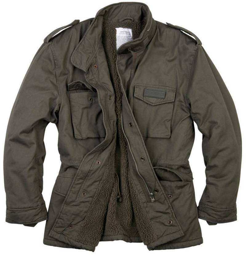Surplus Raw Vintage Fieldjacket Paratrooper Jacke M65 Herren-Feldjacke von Surplus Raw Vintage