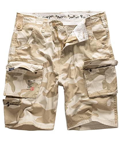 Surplus Raw Vintage Herren Cargo Trooper Shorts, desertstorm, 6XL von Surplus Raw Vintage