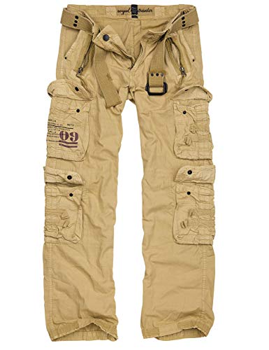 Surplus Raw Vintage Royal Traveler Trousers, royalcamel, 6XL von Surplus Raw Vintage