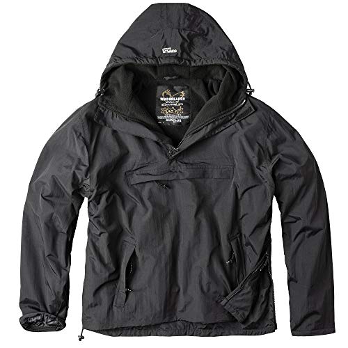 Surplus Raw Vintgae Herren Windbreaker Outdoor Jacke, schwarz, XXL von Surplus Raw Vintage