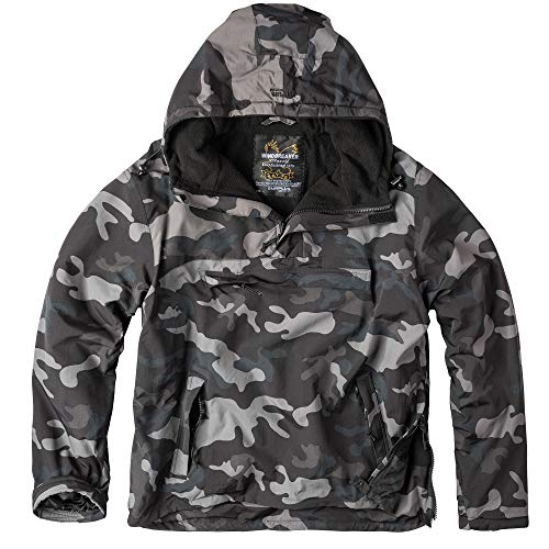 Surplus Windbreaker , Schwarz-Camo, XXL Surplus Windbreaker , Schwarz-Camo, XXL von Surplus Raw Vintage