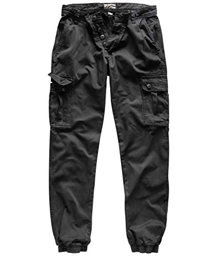 Surplus Raw Vintage Herren Cargo Bad Boys Pants, schwarz, XXL von Surplus Raw Vintage