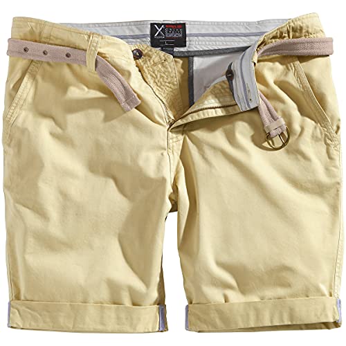 Surplus Raw Vintage Herren Chino Shorts, beige, S von Surplus Raw Vintage