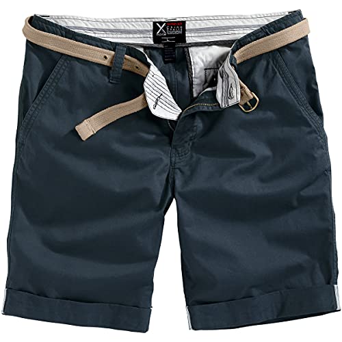 Surplus Raw Vintage Herren Chino Shorts, Navy, S von Surplus Raw Vintage