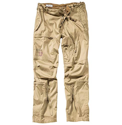 Surplus Infantry Cargo Trouser, beige, Grösse XXL von Surplus Raw Vintage