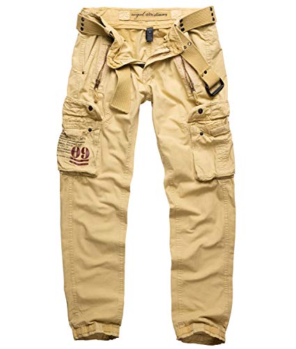 Surplus Raw Vintage Royal Traveler Slimmy Trousers, royalsahara, XL von Surplus Raw Vintage