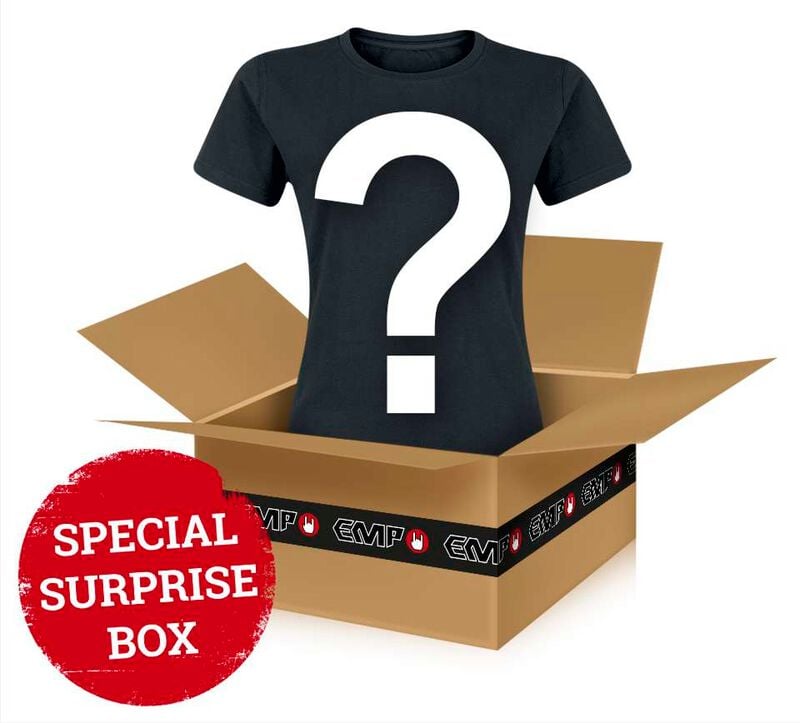 Surprise FAN/Entertainment Shirt - Gaming T-Shirt - Ein Surprise FAN/Entertainment Girl-Shirt unserer Wahl - S bis XXL - für Damen - Größe M von Surprise FAN/Entertainment Shirt