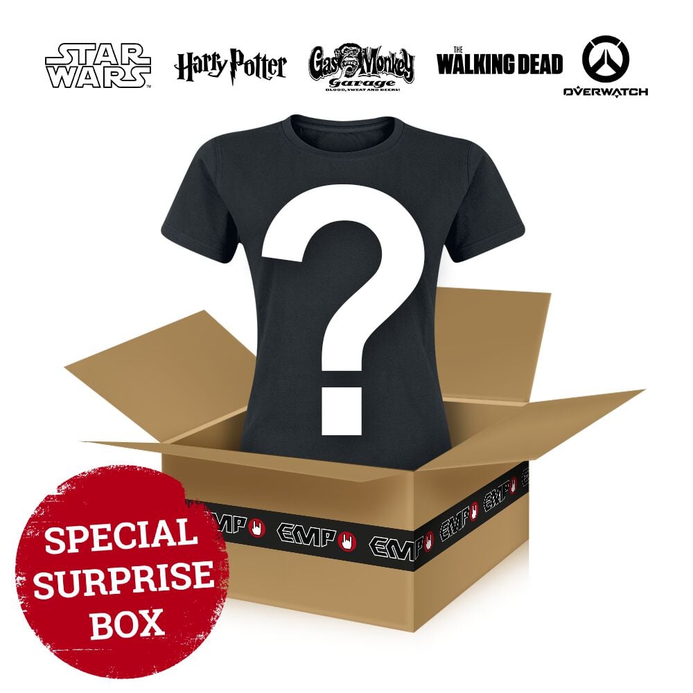 Surprise FAN/Entertainment Shirt - Gaming T-Shirt - Ein Surprise FAN/Entertainment Girl-Shirt unserer Wahl - S bis XXL - für Damen - Größe XL von Surprise FAN/Entertainment Shirt
