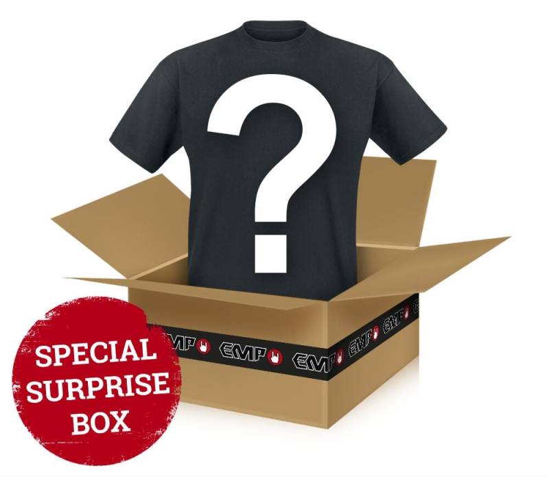 Surprise Metal/Rock Shirt T-Shirt - Ein Metal/Rock Shirt/Top unserer Wahl - 3XL bis XXL - für Männer - Größe L   - Lizenziertes Merchandise! Surprise Metal/Rock Shirt T-Shirt - Ein Metal/Rock Shirt/Top unserer Wahl - 3XL bis XXL - für Männer - Größe L   - Lizenziertes Merchandise! von Surprise Metal/Rock Shirt