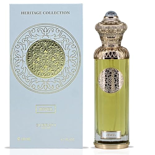 Surrati Heritage Collection – Jewel Eau de Parfum, Spray, 140 ml, ein blumiger Duft mit zitrusiger Frische und einem cremigen Finish. von Surrati