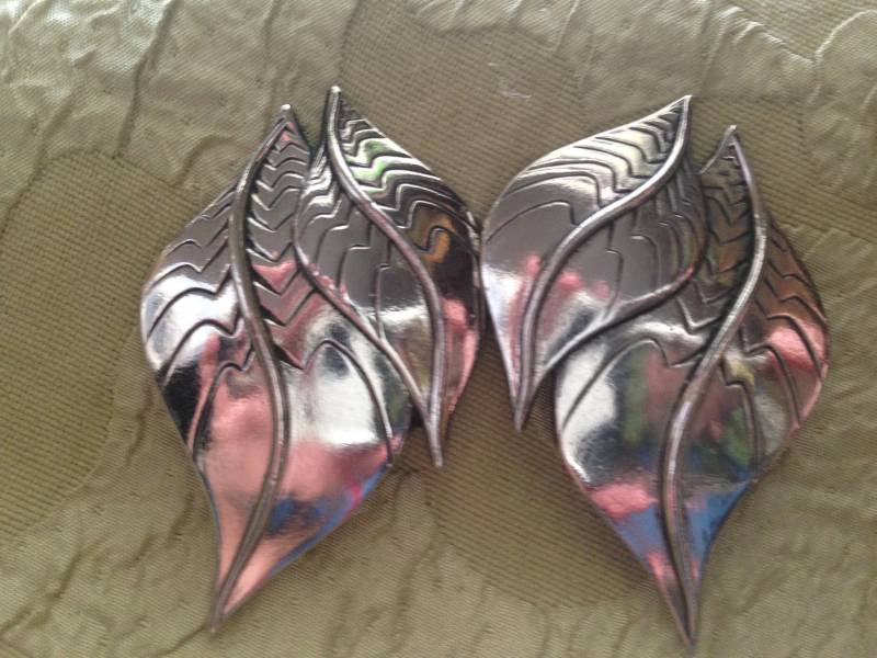 Laurel Burch Lorbeerblätter Ohrclips Silber Vintage Schmuck 1980 Nos Laurel Burch Lorbeerblätter Ohrclips Silber Vintage Schmuck 1980 Nos von SurrenderDorothy