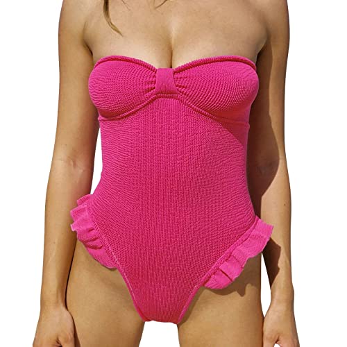 Badeanzüge Für Damen Push Up Bademode Set One Piece Neckholder Strandmode Mit Cups Swimsuit Sexy Bademode Badebekleidung Mit BH Große Größen Schwimmanzug High Waist Bikini Set Einteilige Monokini Badeanzüge Für Damen Push Up Bademode Set One Piece Neckholder Strandmode Mit Cups Swimsuit Sexy Bademode Badebekleidung Mit BH Große Größen Schwimmanzug High Waist Bikini Set Einteilige Monokini von Surttan