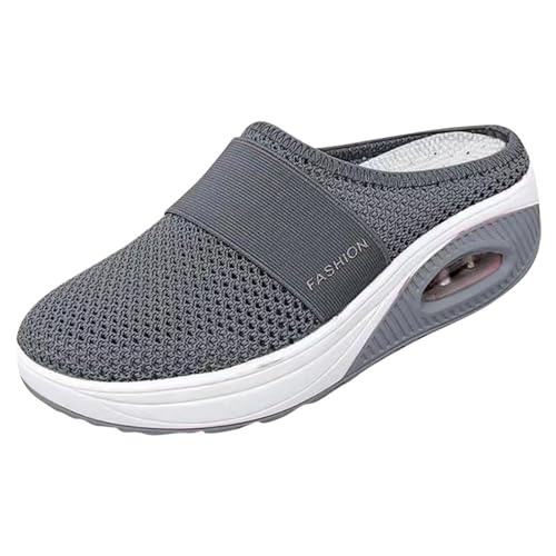 Damen Schuhe,Orthopädische Hausschuhe Clogs & Pantoletten für Damen Air Cushion Freizeit Atmungsaktiv Sandals Gesundheitsschuhe Diabetiker Slip on Walkingschuhe Hausschuhe Schuhe von Surttan