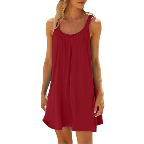 Surttan Strandkleider Damen Sommer Kurz Sommerkleid Bikini Cover Up Strandkleid Strand Kleider Casual Ärmellos Tshirt Kleid Minikleid Surttan Strandkleider Damen Sommer Kurz Sommerkleid Bikini Cover Up Strandkleid Strand Kleider Casual Ärmellos Tshirt Kleid Minikleid von Surttan
