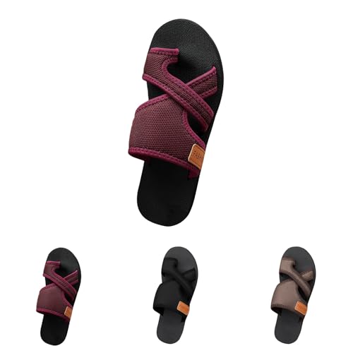 Womens Slippers,Orthopädische Comfortfüße Plantarfasziitis Arch Support Orthotic Slides Sandalen Sommer badelatschen Leicht Outdoorsandale Verstellbare Riemen Yoga fussbett,Größe 36-43 Womens Slippers,Orthopädische Comfortfüße Plantarfasziitis Arch Support Orthotic Slides Sandalen Sommer badelatschen Leicht Outdoorsandale Verstellbare Riemen Yoga fussbett,Größe 36-43 von Surttan