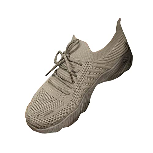 Surwin Damen Laufschuhe Slip On Sneaker Turnschuhe Atmungsaktiv Sportschuhe Freizeit Straßenlaufschuhe Fashion bequem Leichtgewichts Running Tennis Schuhe Walkingschuhe Outdoor Fitness von Surwin