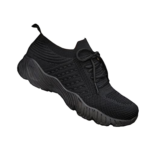 Surwin Damen Laufschuhe Slip On Sneaker Turnschuhe Atmungsaktiv Sportschuhe Freizeit Straßenlaufschuhe Fashion bequem Leichtgewichts Running Tennis Schuhe Walkingschuhe Outdoor Fitness von Surwin