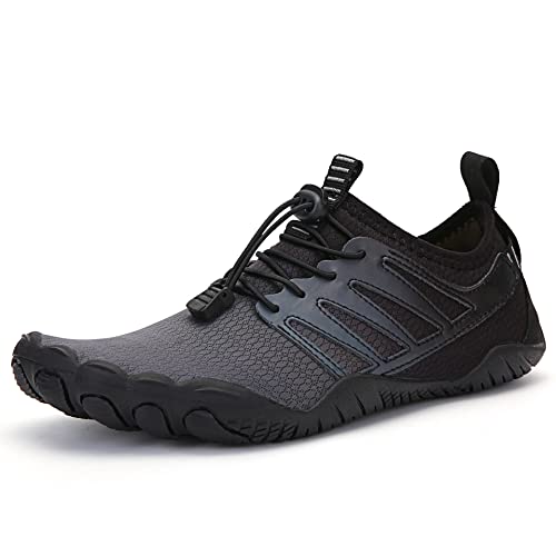 Surwin Wasserschuhe Badeschuhe Damen Herren Strandschuhe Schnell Trocknend Schwimmschuhe rutschfest Aquaschuhe Leicht Barfußschuhe Traillaufschuhe Fitnessschuhe 36-47 von Surwin