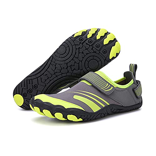 Surwin Wasserschuhe Badeschuhe Damen Herren Strandschuhe Schnell Trocknend Schwimmschuhe rutschfest Aquaschuhe Leicht Barfußschuhe Traillaufschuhe Fitnessschuhe Surfschuhe 35-46 von Surwin