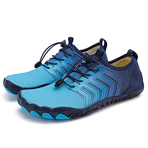 Surwin Wasserschuhe Badeschuhe Damen Herren Strandschuhe Schnell Trocknend Schwimmschuhe rutschfest Aquaschuhe Leicht Barfußschuhe Traillaufschuhe Fitnessschuhe Surfschuhe 36-46 von Surwin