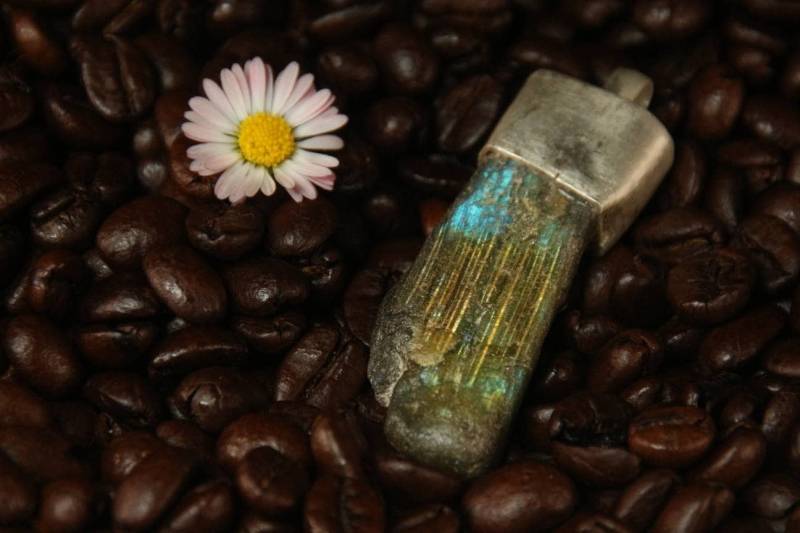 Labradorit Schutz Anhänger Aus Feinsilber Boho Hippi von SuryasMoon