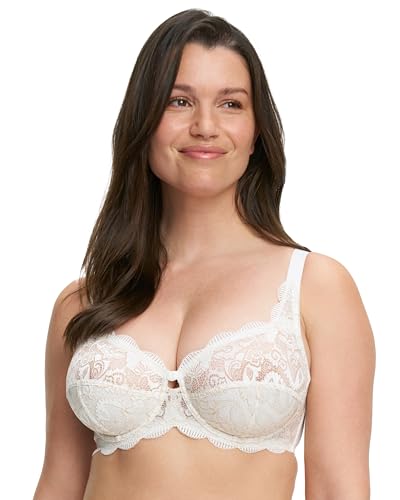 SUSA Damen BH mit Bügel I Latina 8008 I Größen B-F I Bügel-BH mit genähten Cups, mittelhohem Steg & elastischer Spitze I Verstellbare Träger & Rückenverschluss I Halbtransparenter Komfort-BH von Susa