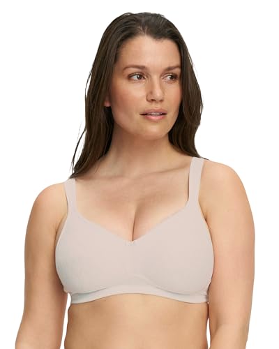 SUSA Damen BH ohne Bügel 8250 I Größen A-E I Bügelloser BH mit doppelt gemoldeten Cups & elastischer Spitze I Verstellbare Träger & Rückenverschluss I Bequemer Komfort-BH von Susa