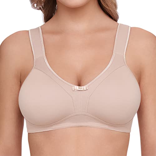 SUSA Damen Bügelloser 7619 BH, Blickdicht, Cappuccino, 95A von Susa