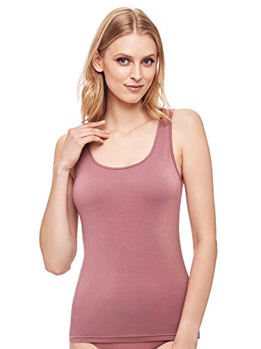 Susa 5554-368 Women's Santorin Smoky Rose Pink Tank Vest Top 46 von Susa