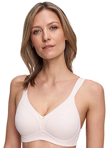 Susa BH Damen ohne Bügel Topsy I Damen-BHS mit vorgeformten Cups I Hoher, optimaler Halt I Aus strapazierfähigem Material I Soft Peach I 95E von Susa