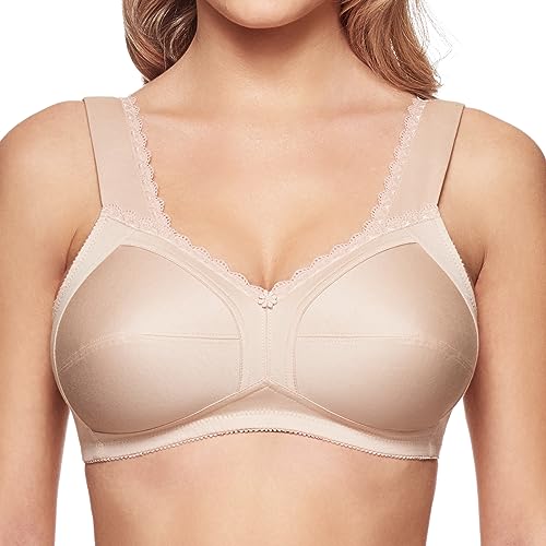 SUSA Damen Bügelloser 9617 BH, Blickdicht, Cappuccino, 90C von Susa