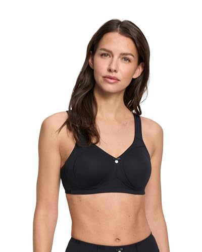 SUSA BH Damen ohne Bügel - Capri 8107 - Größen B-G - BH mit Soft-Touch-Unterbrustband - Gemoldete Cups mit Stützblenden & verstellbaren Träger - Glattes, leichtes Material - Bequemer T Shirt BH von Susa