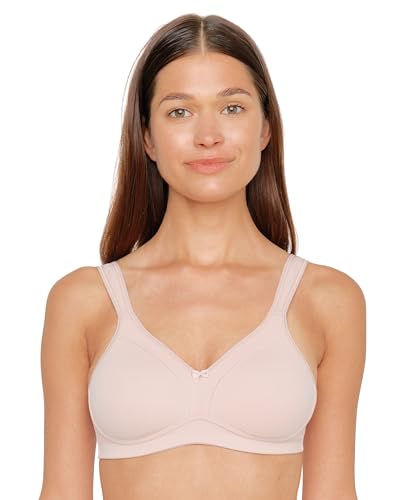 Susa Damen Topsy BH, Blickdicht, Soft Peach, 90E von Susa