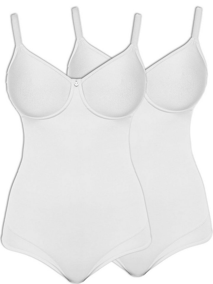 Susa Body 2er Pack Body mit Bügel Catania (Spar-Set, 2-tlg) gerundeter Beinausschnitt von Susa