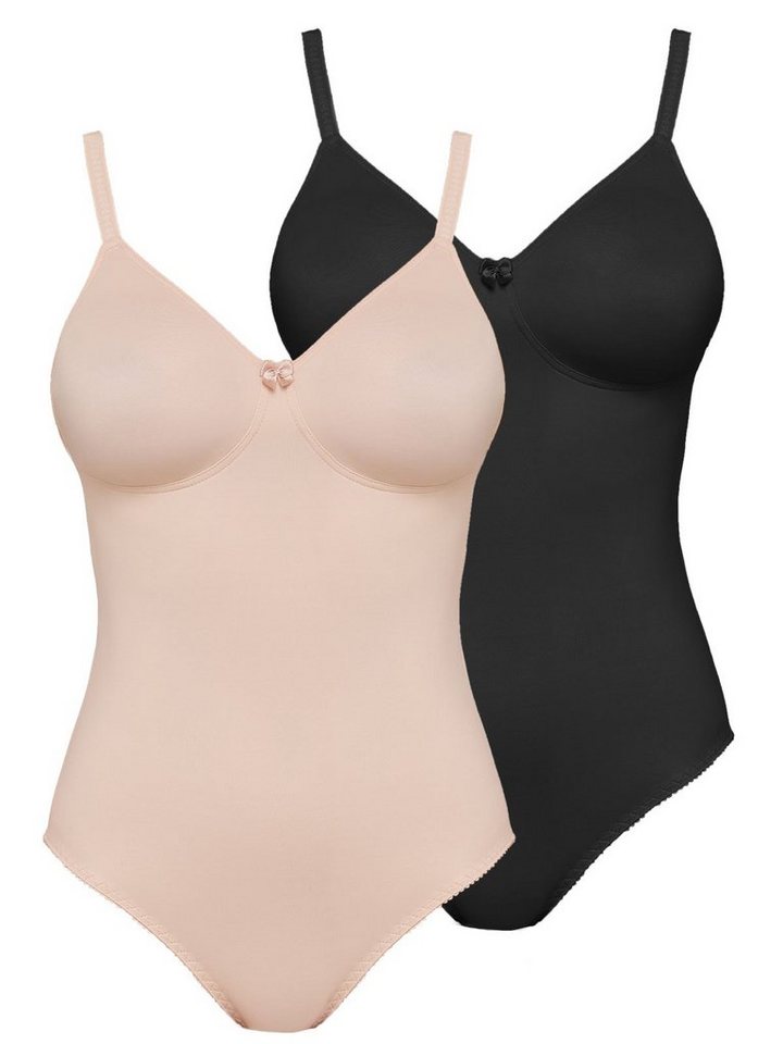 Susa Body 2er Pack Body ohne Bügel Basic (Spar-Set, 2-tlg) von Susa