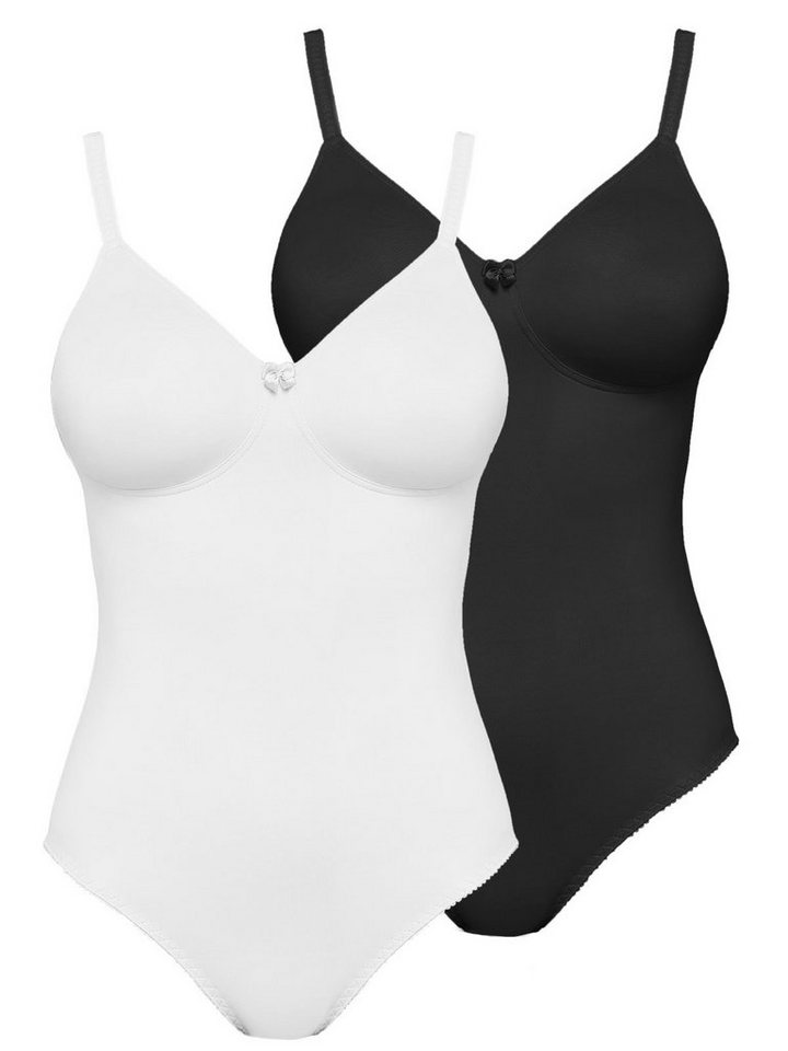 Susa Body 2er Pack Body ohne Bügel Basic (Spar-Set, 2-tlg) von Susa